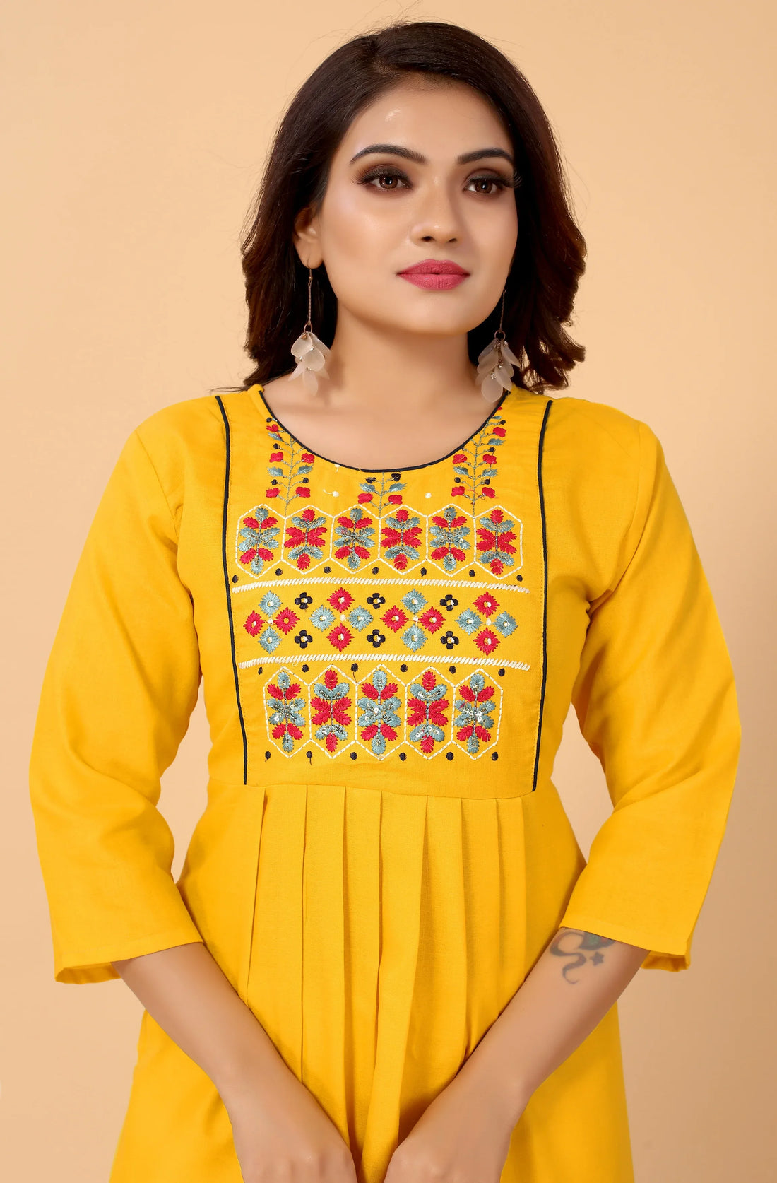 NEHA FESTIVE WEAR KURTI-BOTTOM SET - Anant Exports