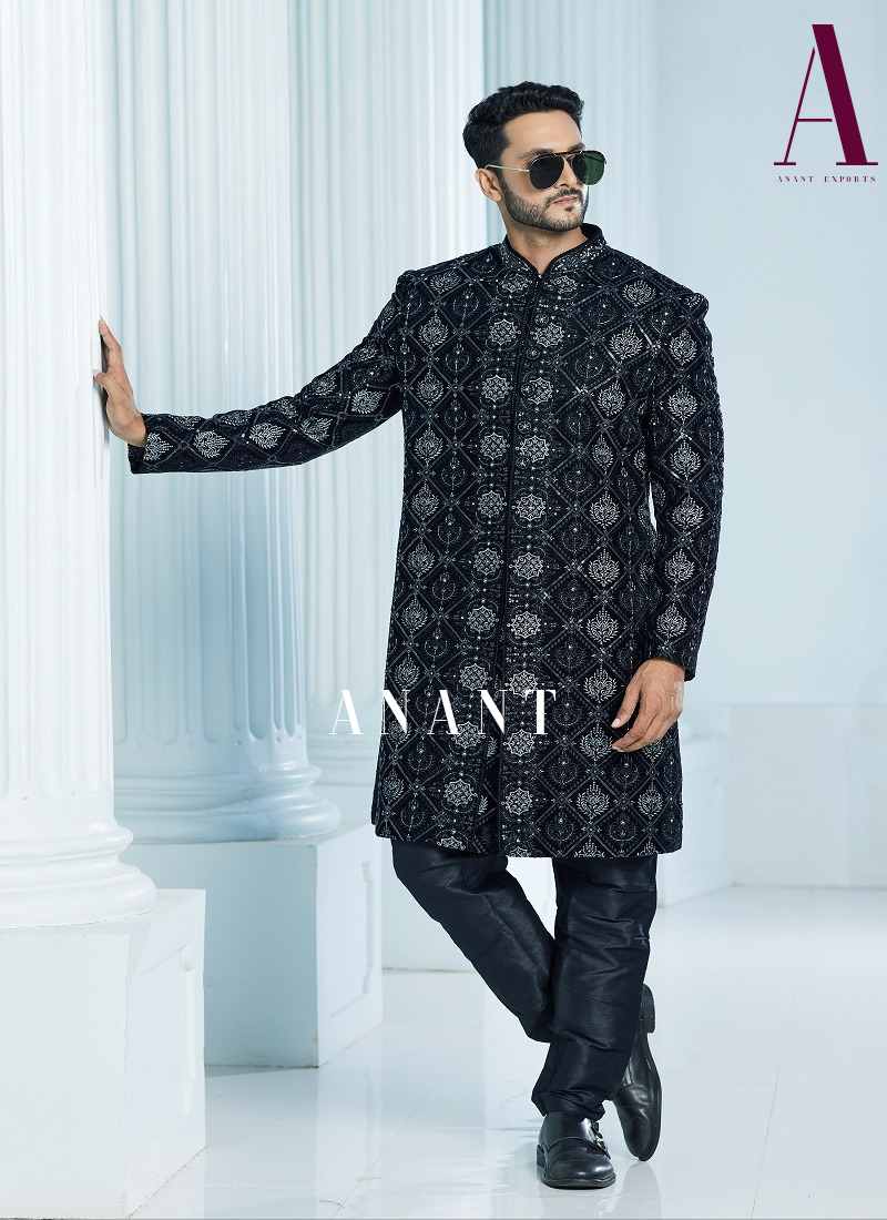 Occasion wear Mens Indo Western D.No.25505