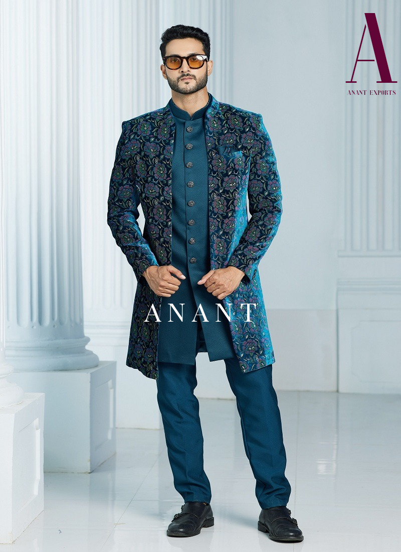 Occasion wear Mens Indo Western D.No.25505