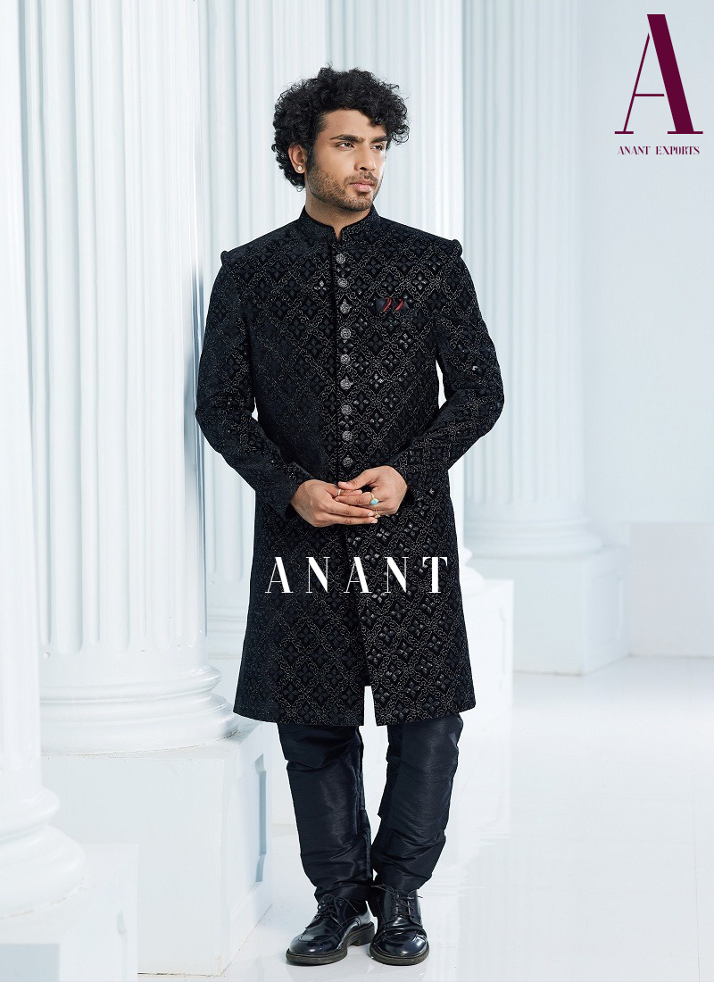 Occasion wear Mens Indo Western D.No.25505