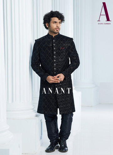 Occasion wear Mens Indo Western D.No.25505