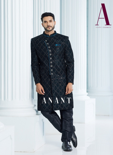 Occasion wear Mens Indo Western D.No.25505