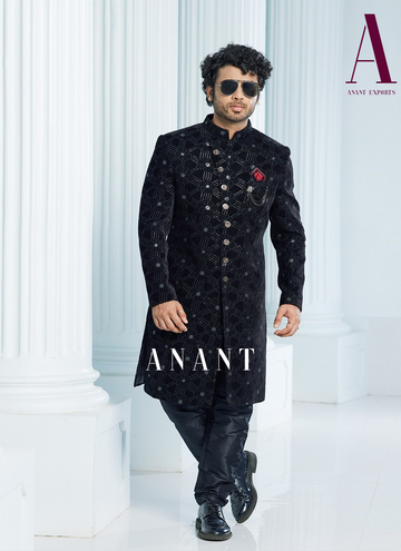 Occasion wear Mens Indo Western D.No.25505