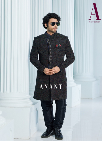 Occasion wear Mens Indo Western D.No.25505