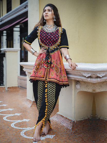 Navratri Garba Garba Special Kedia and Tulip Pants for Women&