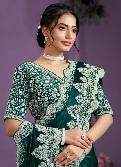 Satin Silk Saree