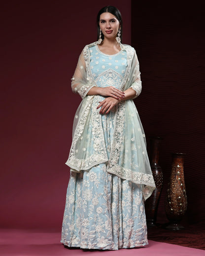 READYMADE CROP TOP LEHENGA D.NO C1944 - Anant Exports