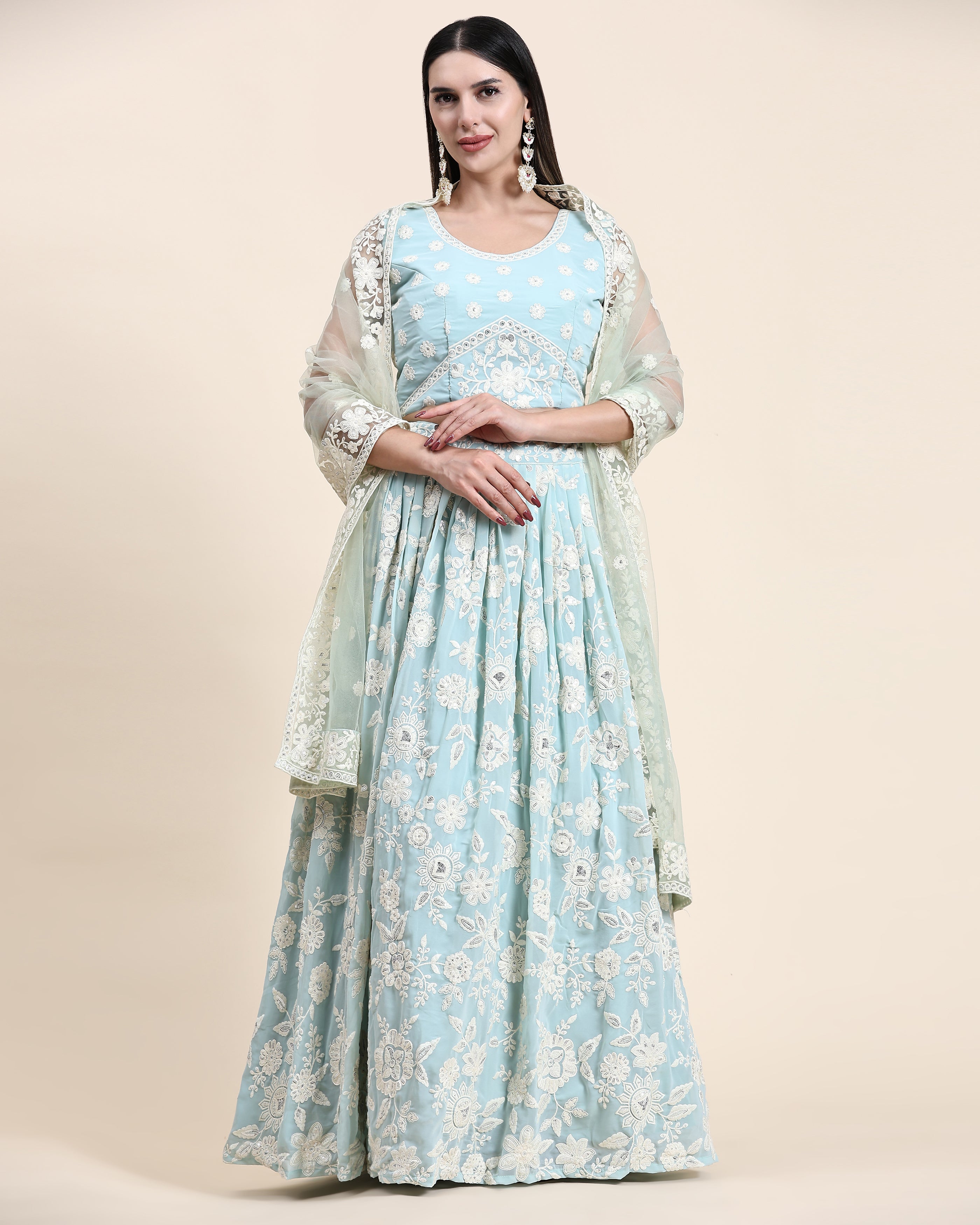 READYMADE CROP TOP LEHENGA D.NO C1944