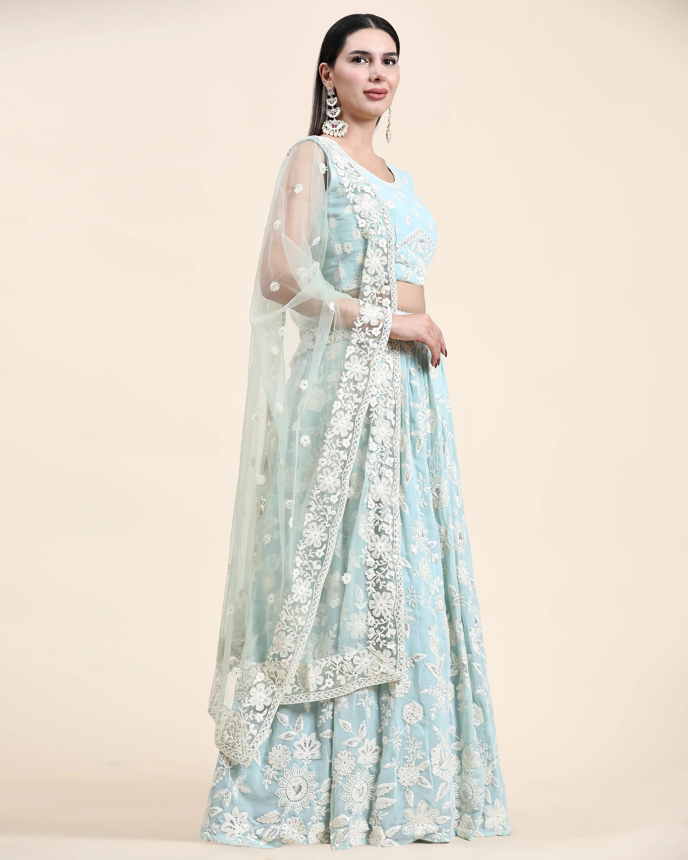 READYMADE CROP TOP LEHENGA D.NO C1944 - Anant Exports