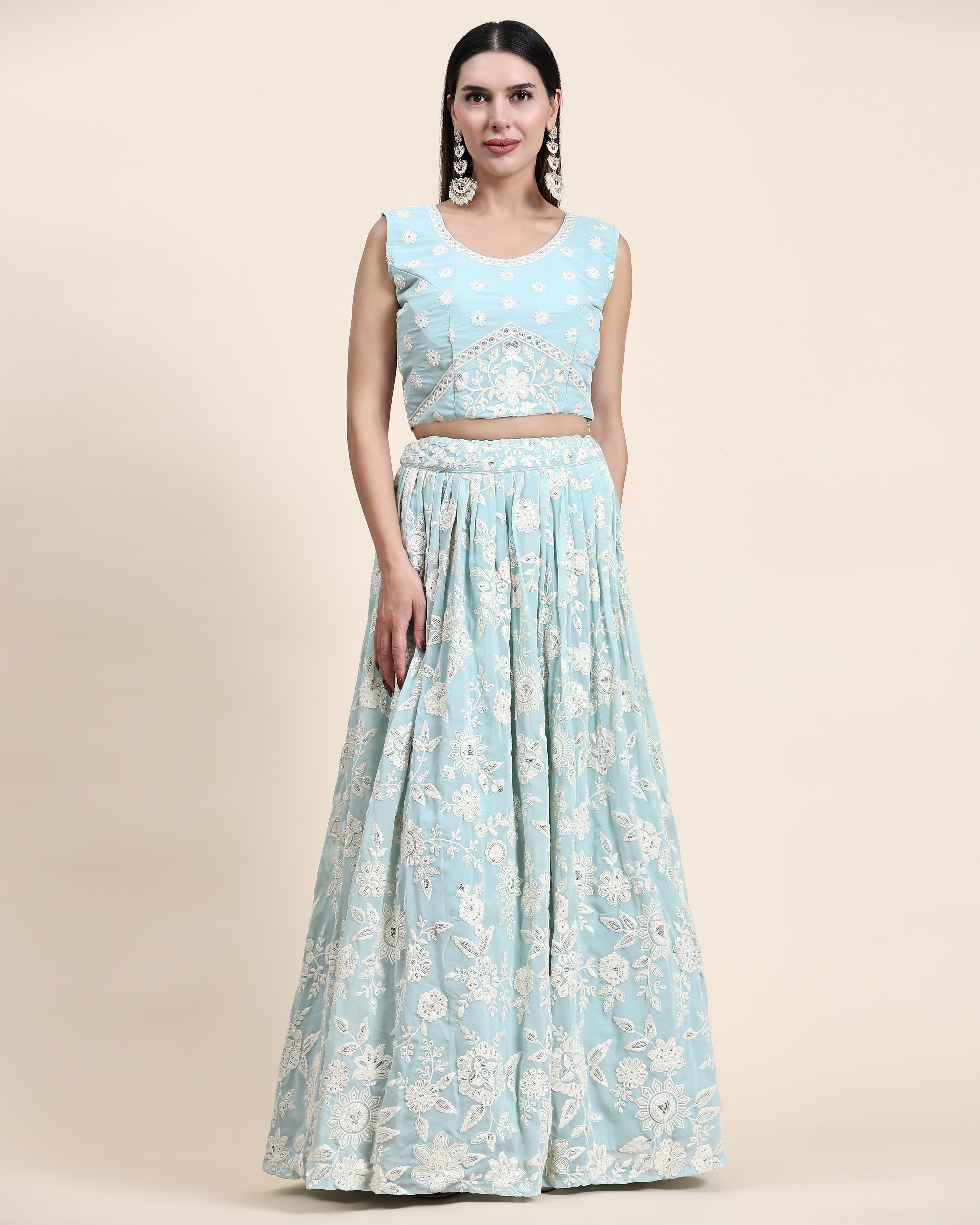 READYMADE CROP TOP LEHENGA D.NO C1944