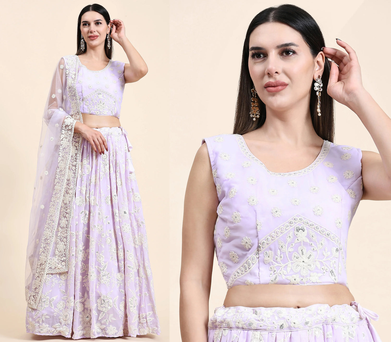 READYMADE CROP TOP LEHENGA D.NO C1944 - Anant Exports