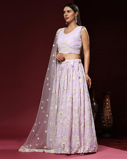 READYMADE CROP TOP LEHENGA D.NO C1944 - Anant Exports