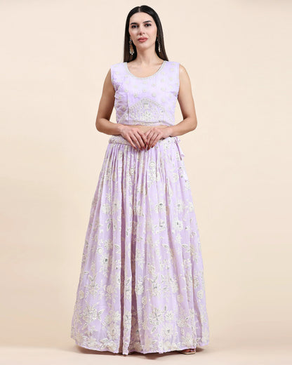 READYMADE CROP TOP LEHENGA D.NO C1944 - Anant Exports