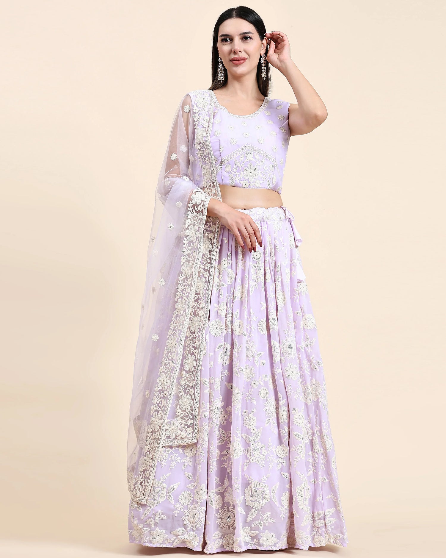 READYMADE CROP TOP LEHENGA D.NO C1944 - Anant Exports