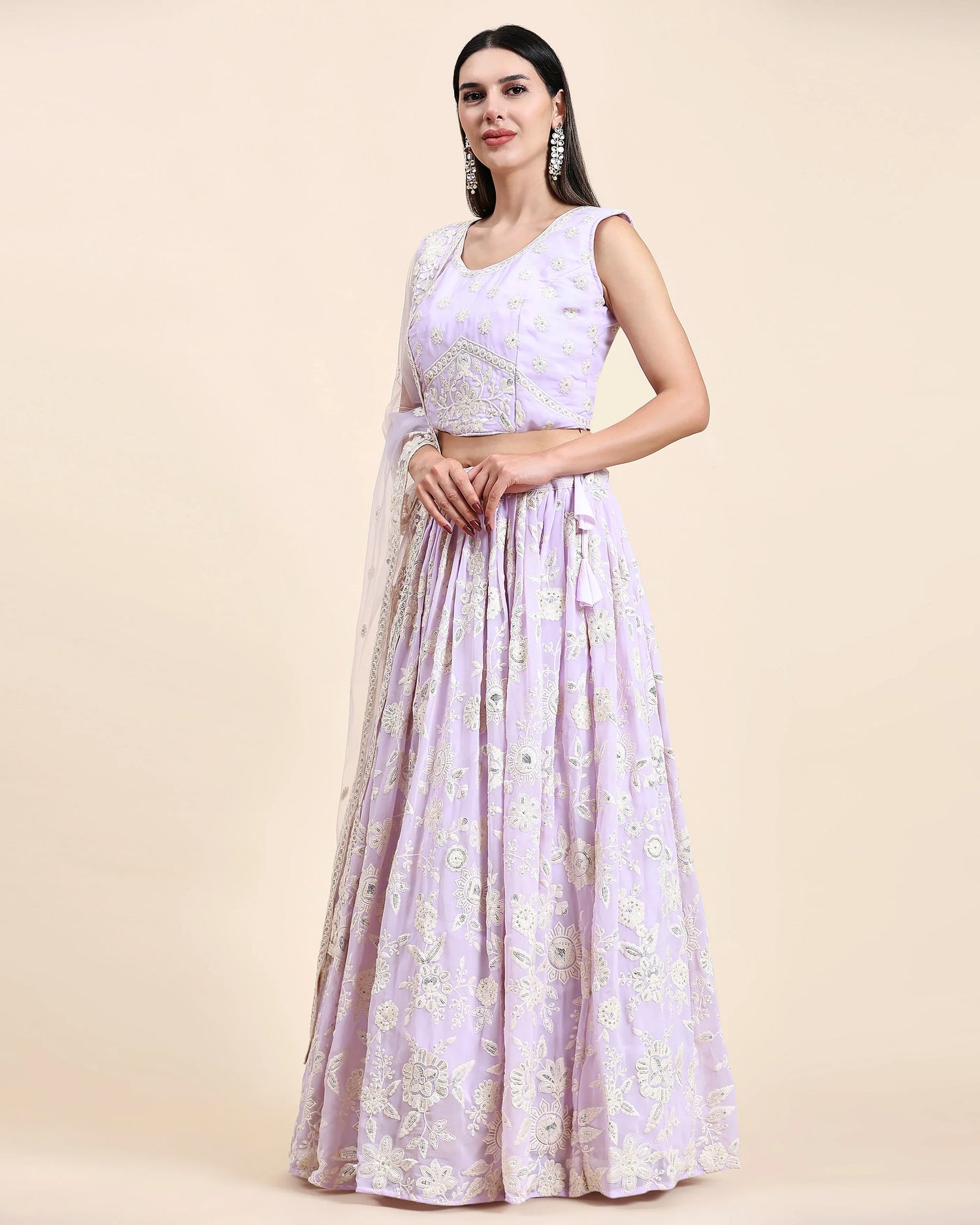 READYMADE CROP TOP LEHENGA D.NO C1944 - Anant Exports