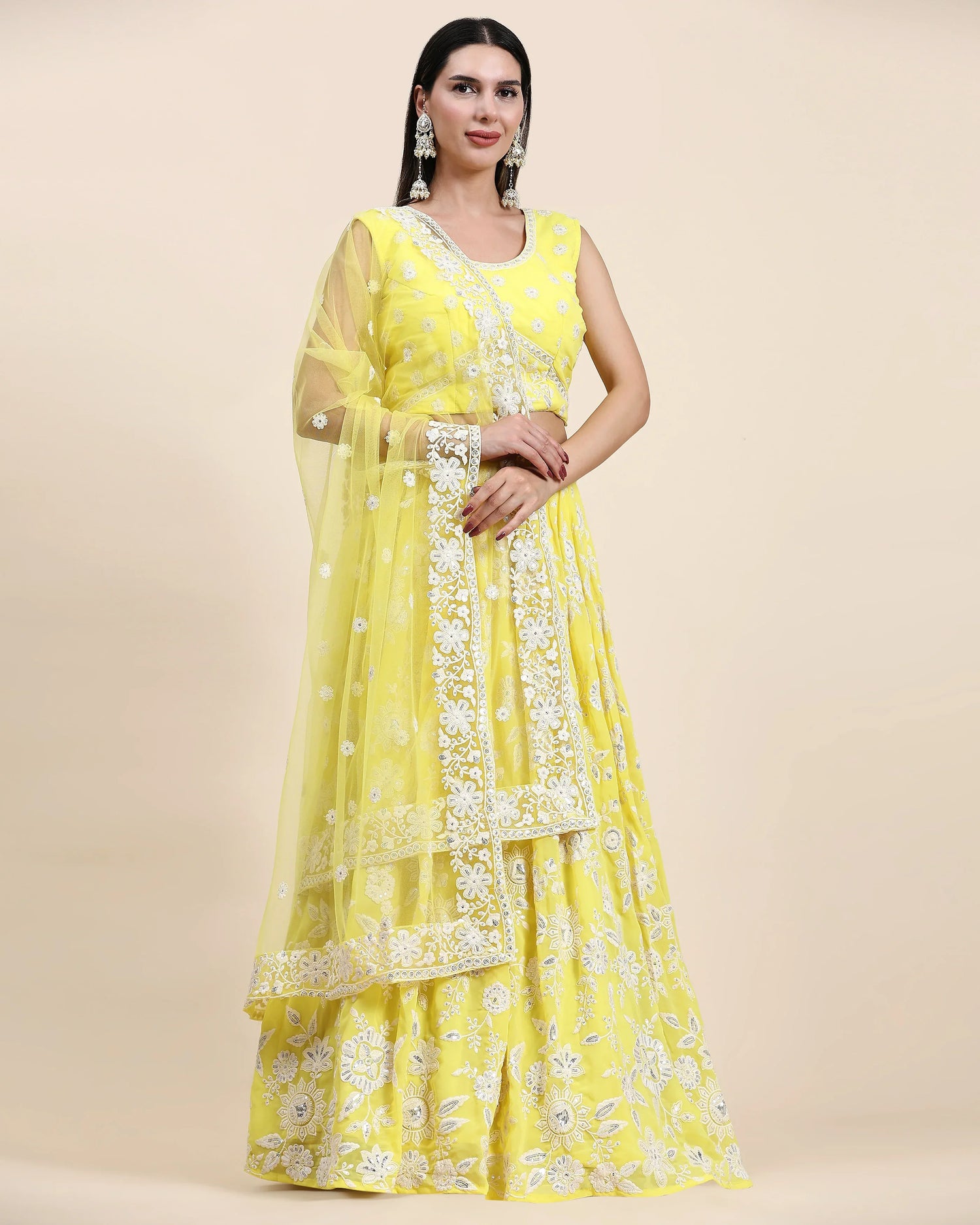 READYMADE CROP TOP LEHENGA D.NO C1944 - Anant Exports