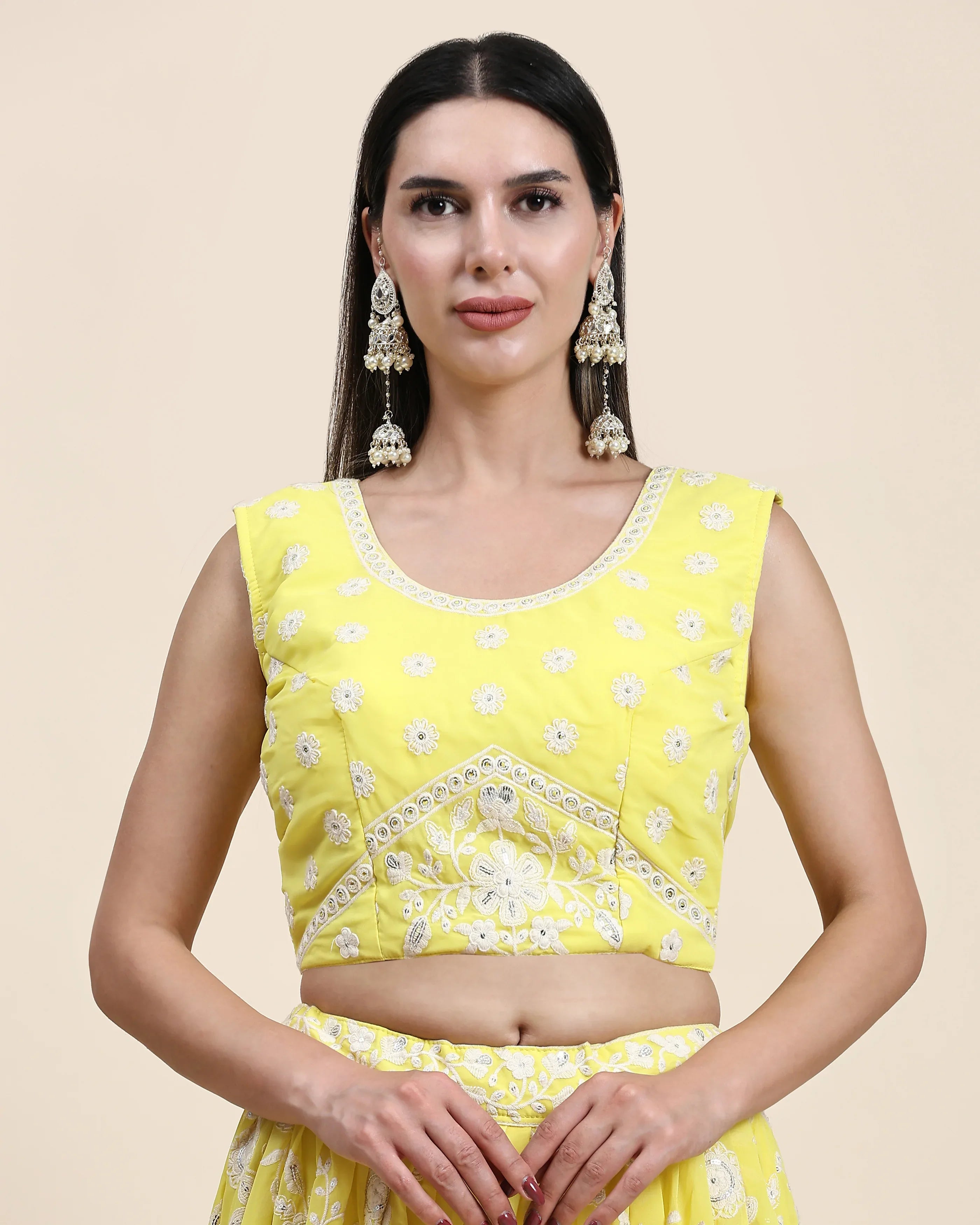 READYMADE CROP TOP LEHENGA D.NO C1944 - Anant Exports