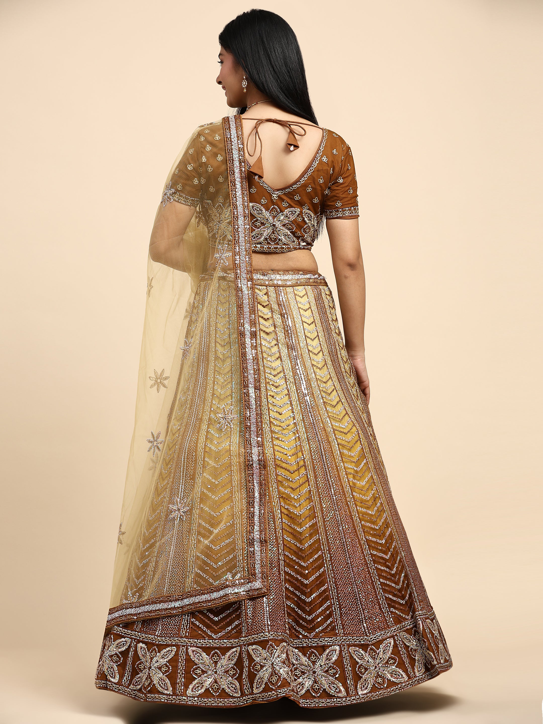 Beautiful Designer Wedding Readymade Crop Top Lehenga Choli