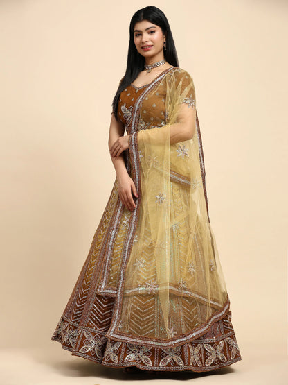 Beautiful Designer Wedding Readymade Crop Top Lehenga Choli