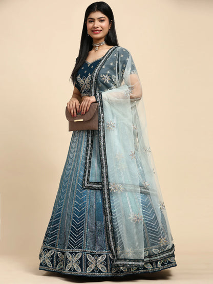 Beautiful Designer Wedding Readymade Crop Top Lehenga Choli