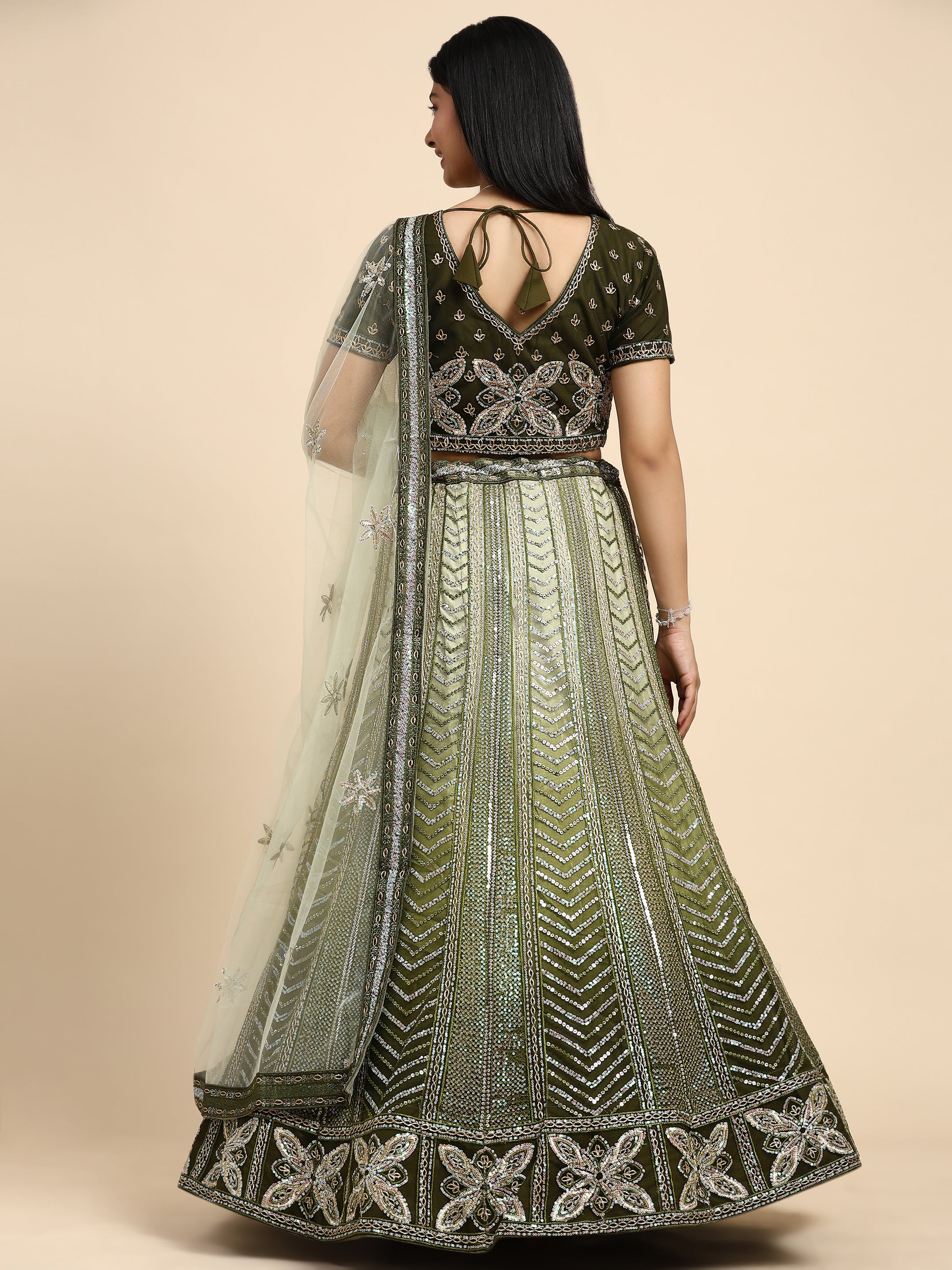 Beautiful Designer Wedding Readymade Crop Top Lehenga Choli