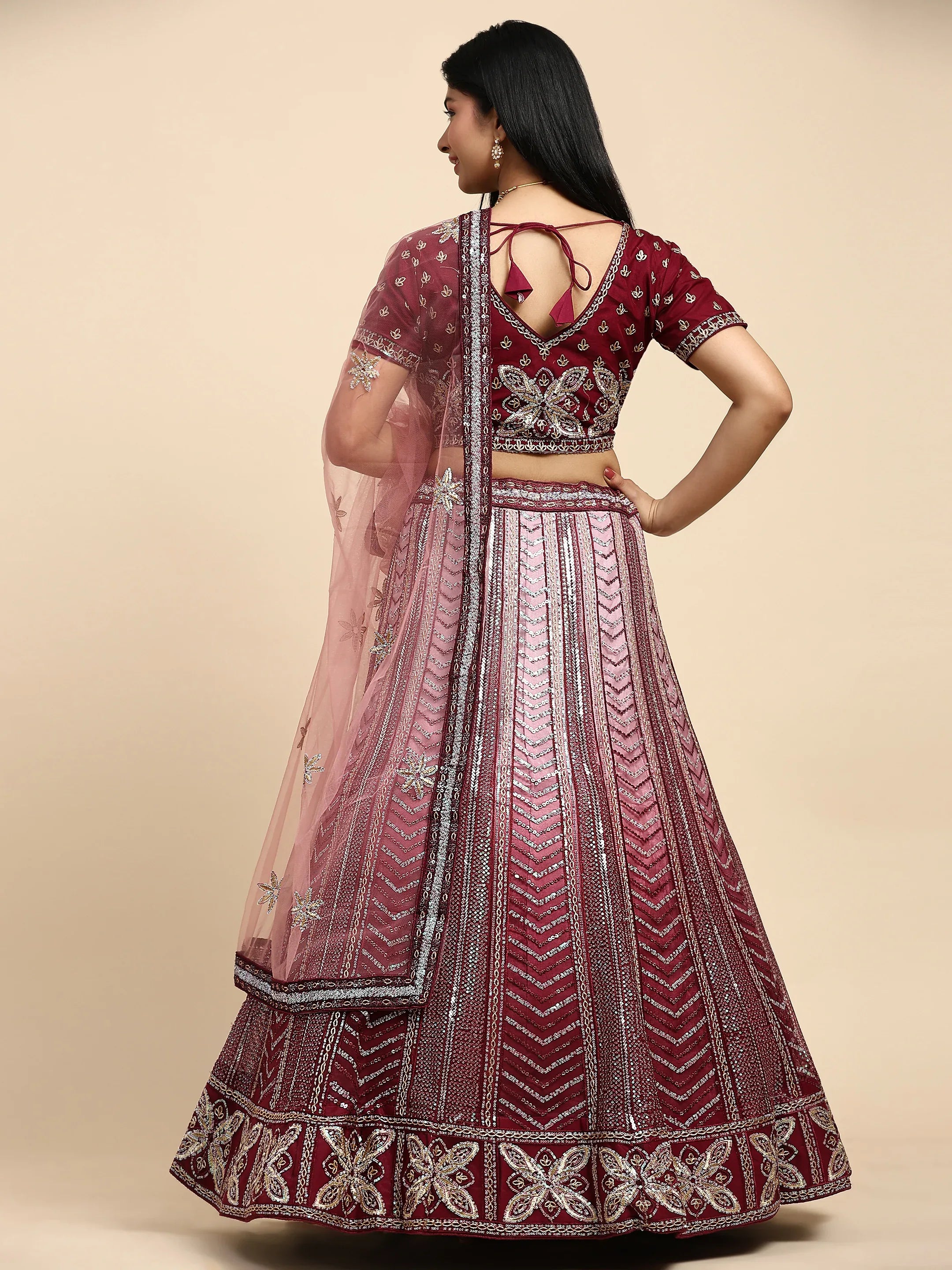 Beautiful Designer Wedding Readymade Crop Top Lehenga Choli