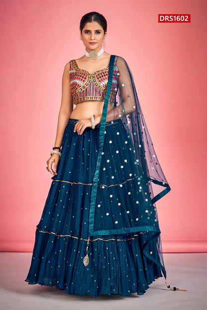 Regina Designer Occasion Wear Lehenga D.No 1602 - Anant Exports