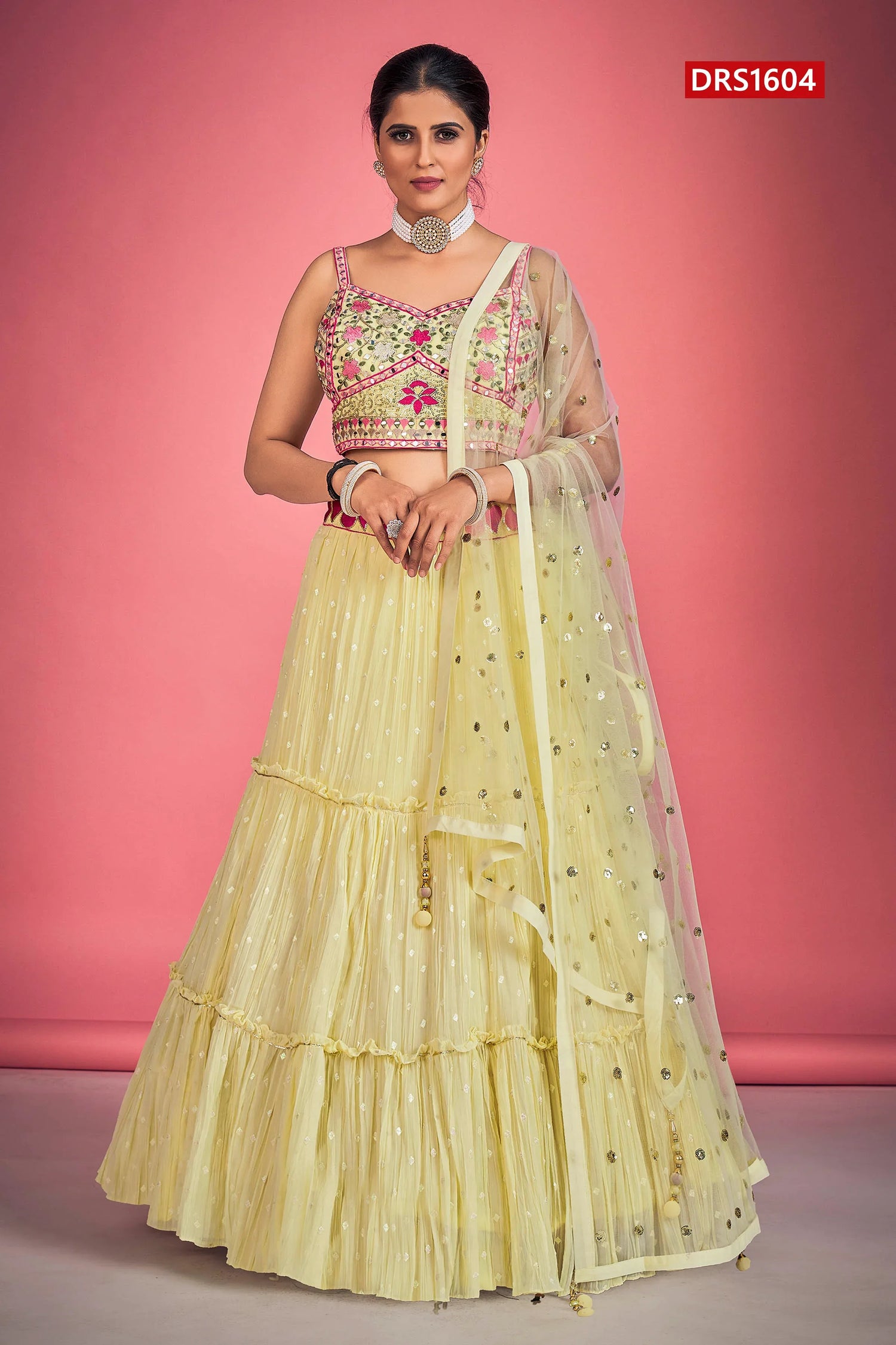 Regina Designer Occasion Wear Lehenga D.No 1604 - Anant Exports