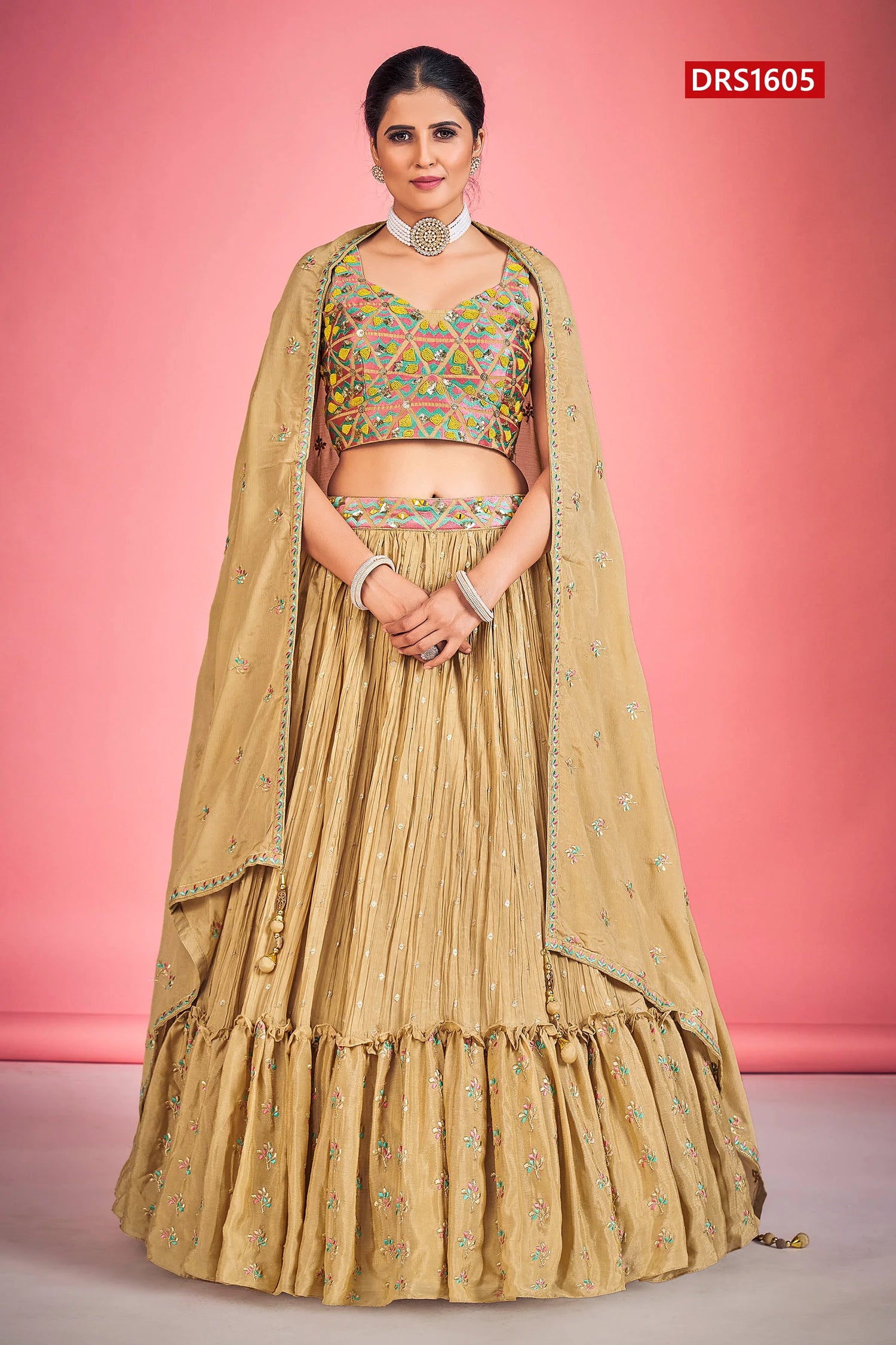 Regina Designer Occasion Wear Lehenga D.No 1605 - Anant Exports