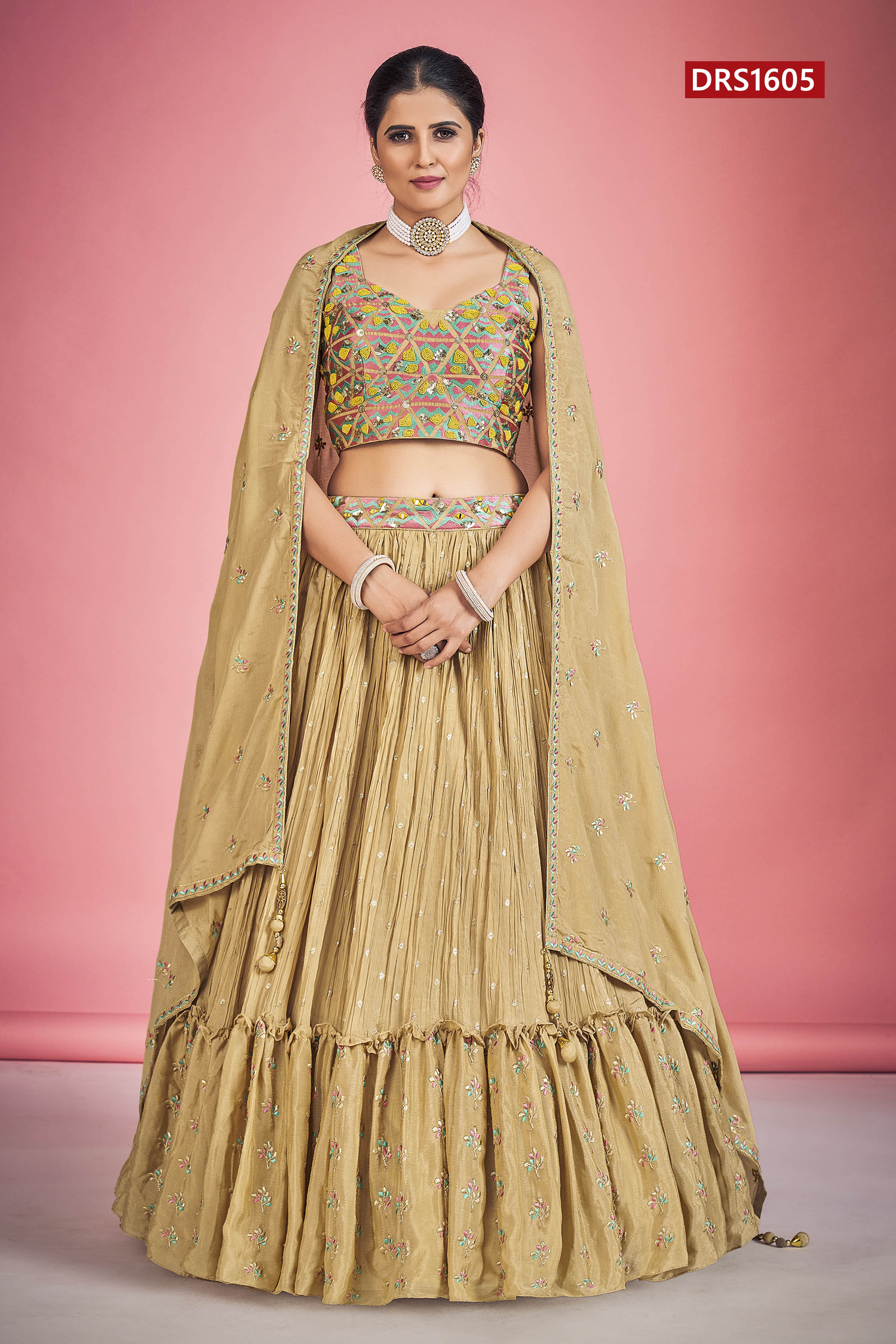 Regina Designer Occasion Wear Lehenga D.No 1605