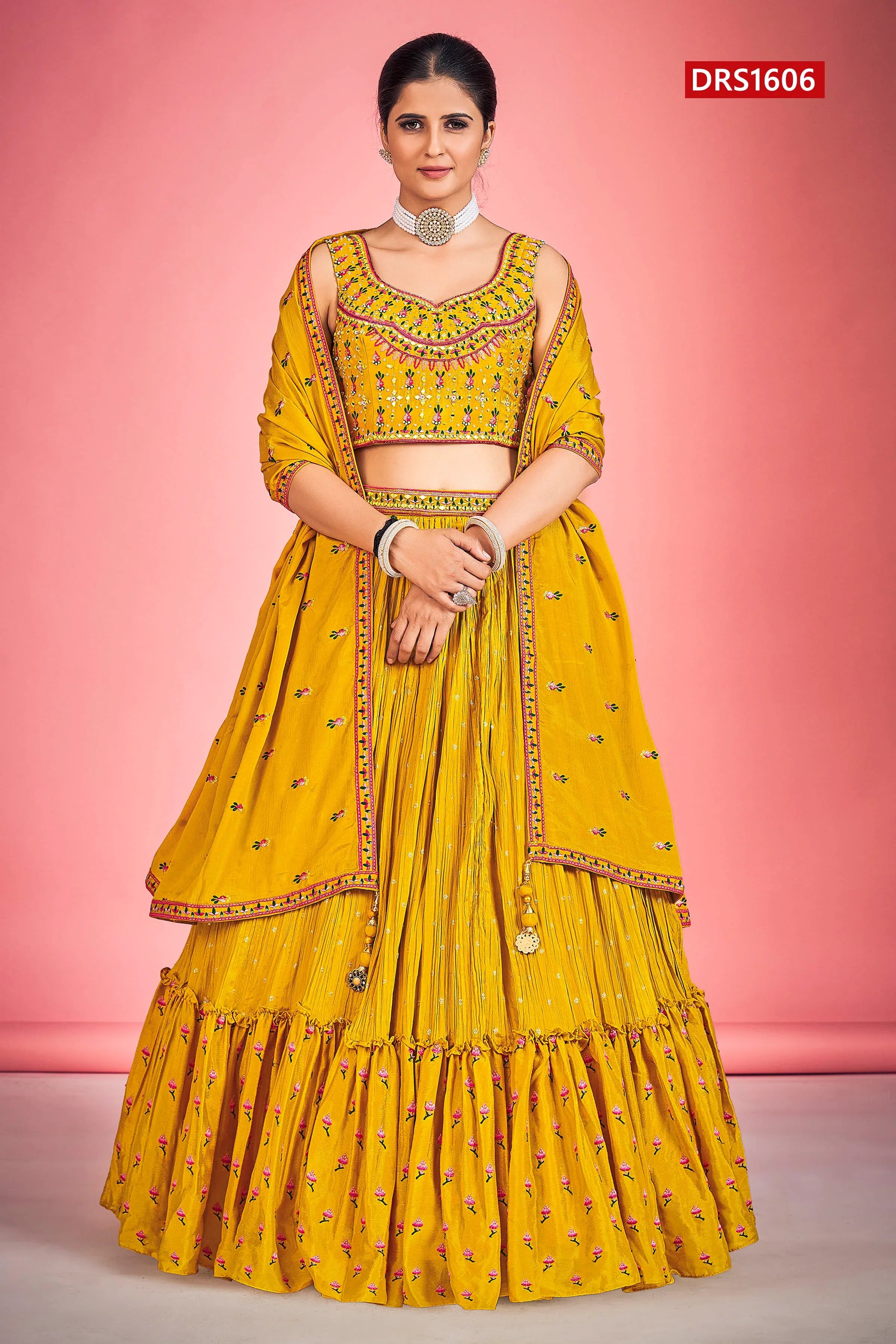 Regina Designer Occasion Wear Lehenga D.No 1606 - Anant Exports