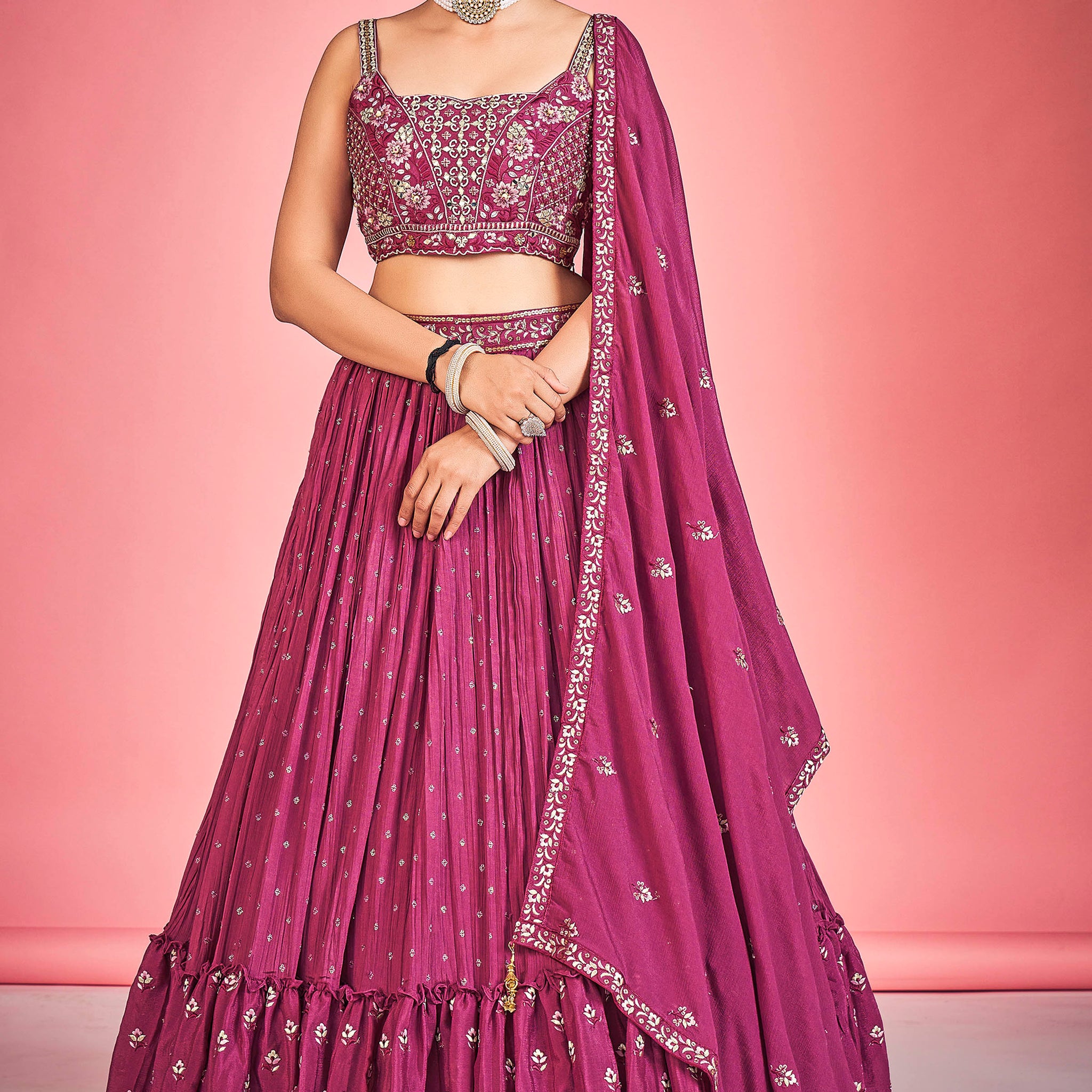 Regina Designer Occasion Wear Lehenga D.No 1607