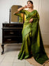 Mahendi Pure Row Handloom Silk Saree Tussar Saree Anant Tex Exports Pvt.Ltd..