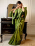 Mahendi Pure Handloom Row Silk Saree Row Silk Saree Anant Tex Exports Pvt.Ltd..