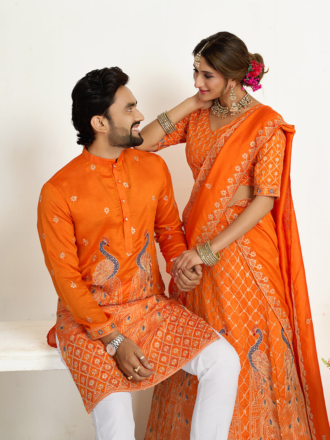 Couple Dress XL-42 / Orange Couple Dress XL-42 / Orange