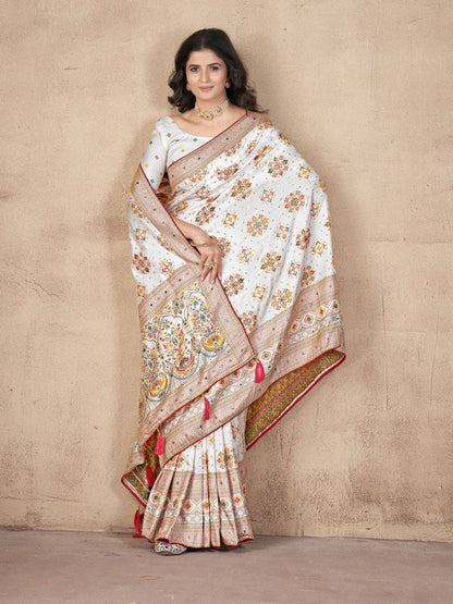 Pashmina Saree