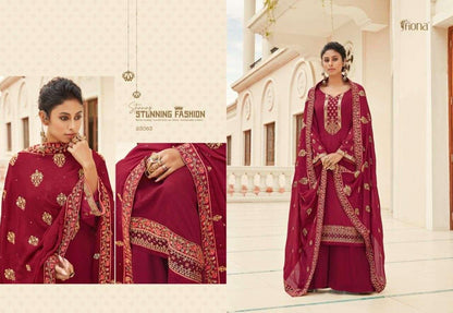 Ghazal By Fiona 23061 To 23067 Series Chinon Full Stiched Salwar Suits (1995x07)