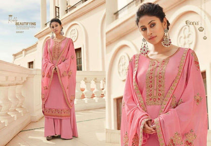 Ghazal By Fiona 23061 To 23067 Series Chinon Full Stiched Salwar Suits (1995x07)