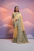 Chiku Pure Soft Bengalori Handloom Row Silk Saree Row Silk Saree Anant Tex Exports Pvt.Ltd..