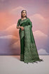 Green Pure Soft Bengalori Handloom Row Silk Saree Row Silk Saree Anant Tex Exports Pvt.Ltd..