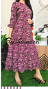 Party wear Premium Rayon Printed Dress with Hand Work Kurti - Anant Exports