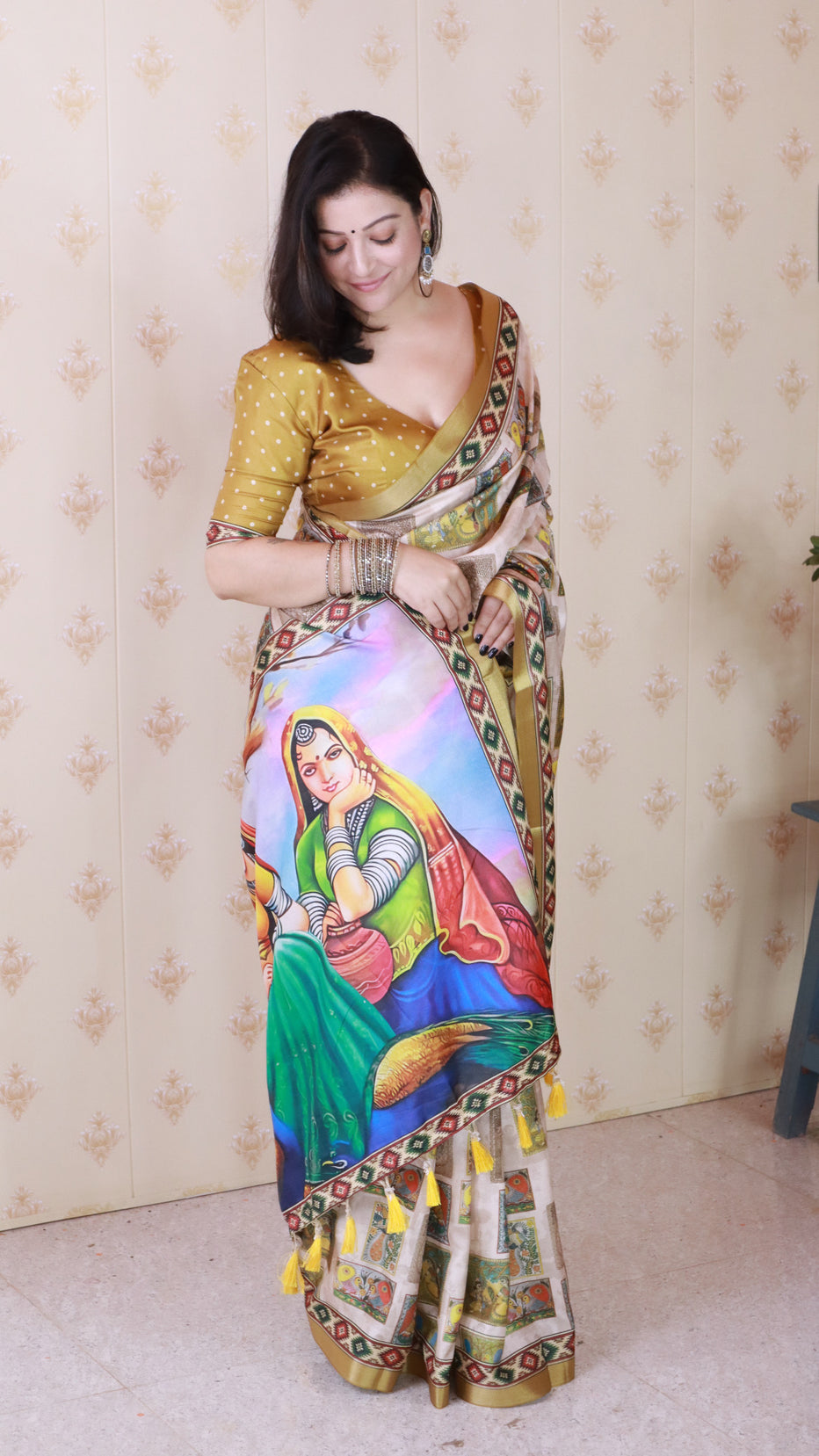 Tussar Saree