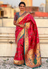 Pink Paithani Jaal Silk Zari Woven Saree Paithani Saree Anant Tex Exports Pvt.Ltd..