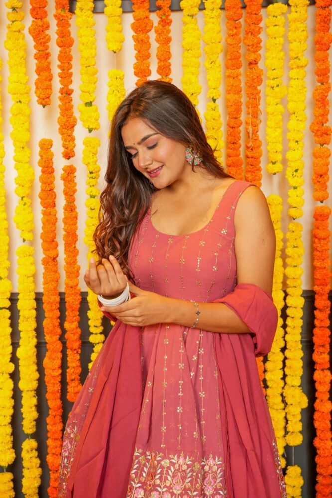 Beautiful Designer Mahiri Fency Sarara Pair With Duppatta