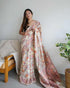 KASHMIRI SPECIAL SLAB PASHMINA KACHI SAREE - Anant Exports