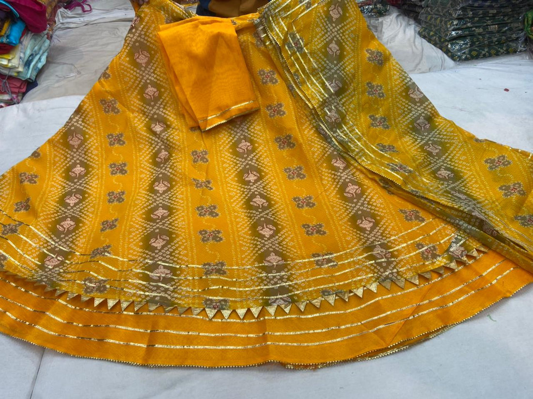 Rajasthani Traditional Kota Doriya Lehenga choli Anant Tex Exports Private Limited