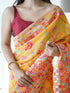 KASHMIRI SPECIAL SLAB PASHMINA KACHI SAREE - Anant Exports