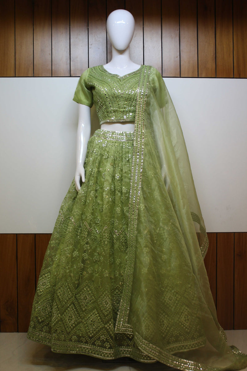 Beautiful Designer Acra Fancy Lehenga Choli D.no 2004 - Anant Tex Exports Private Limited