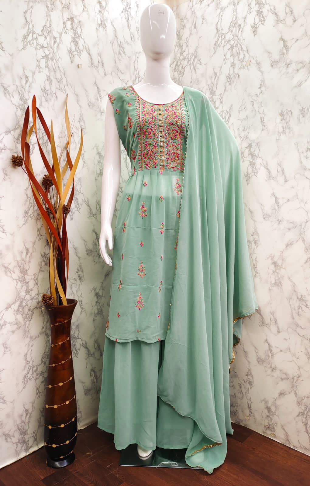 New Party Wear Readymade Begum 003 Sahara Suit Collection