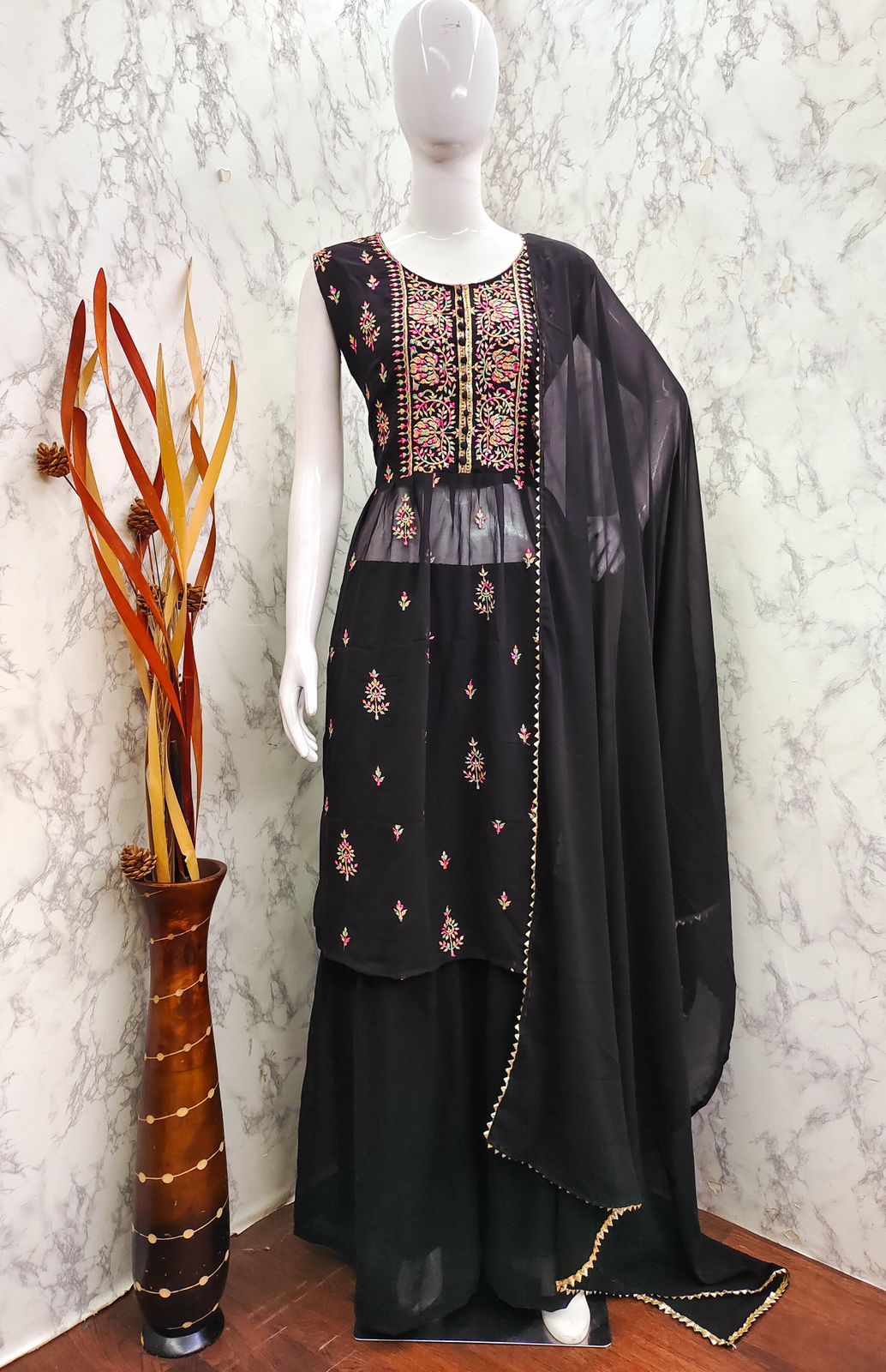 New Party Wear Readymade Begum 003 Sahara Suit Collection
